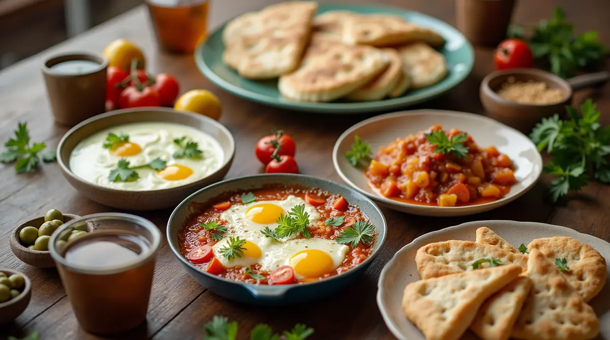 Middle Eastern breakfasts