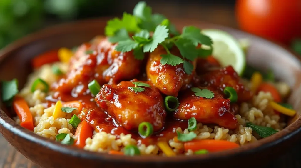 Hot Honey Chicken Bowl