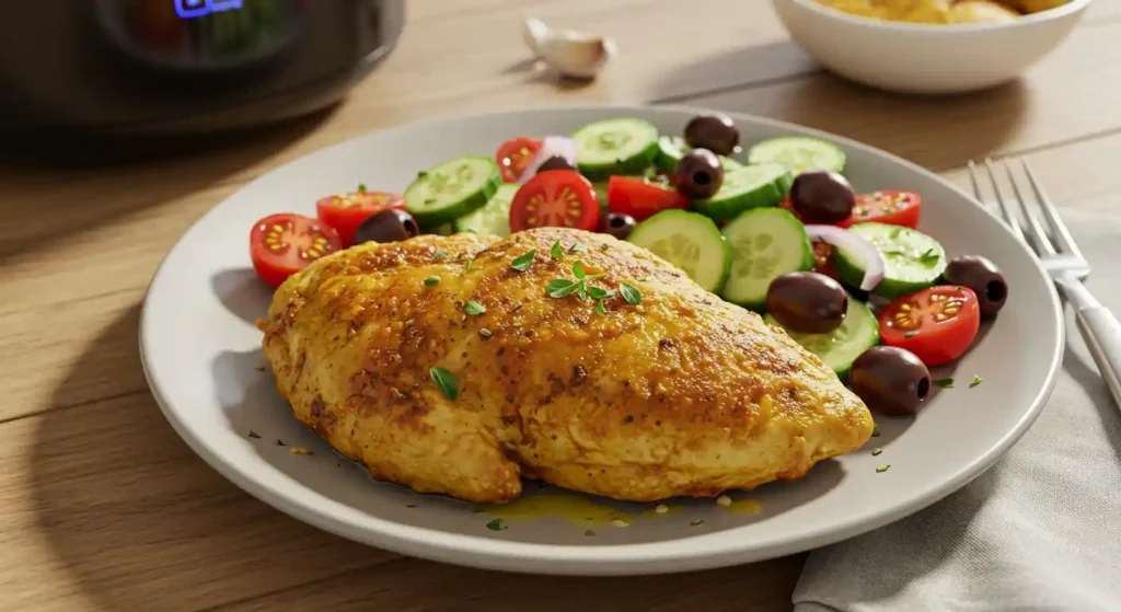 air fryer mediterranean chicken