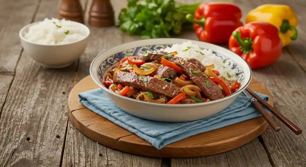 Pepper Steak with Onion