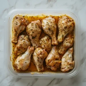 Chicken marinating for Kennedy Fried Chicken Halal