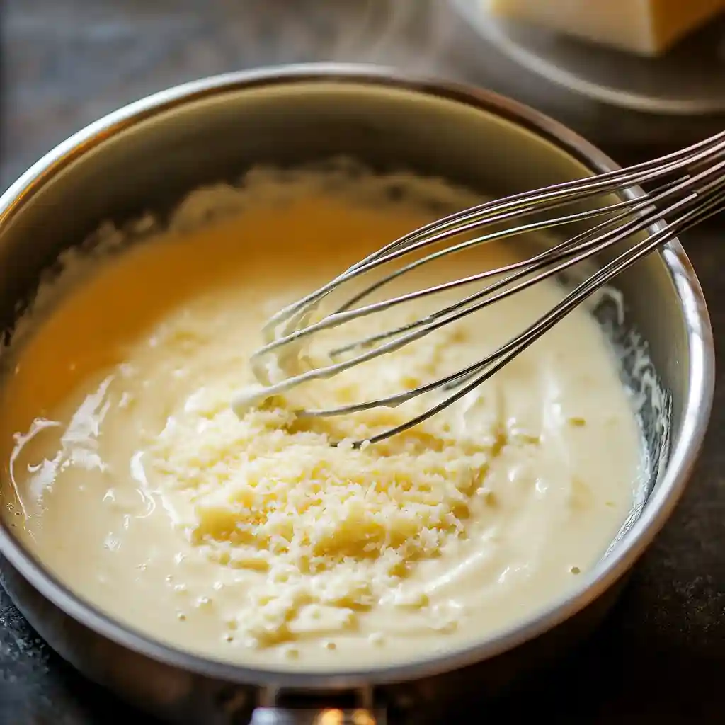 Hello Fresh Cream Sauce Base Easy Homemade Recipe & Substitutes 5 Parmesan stirred into thick Hello Fresh cream sauce base